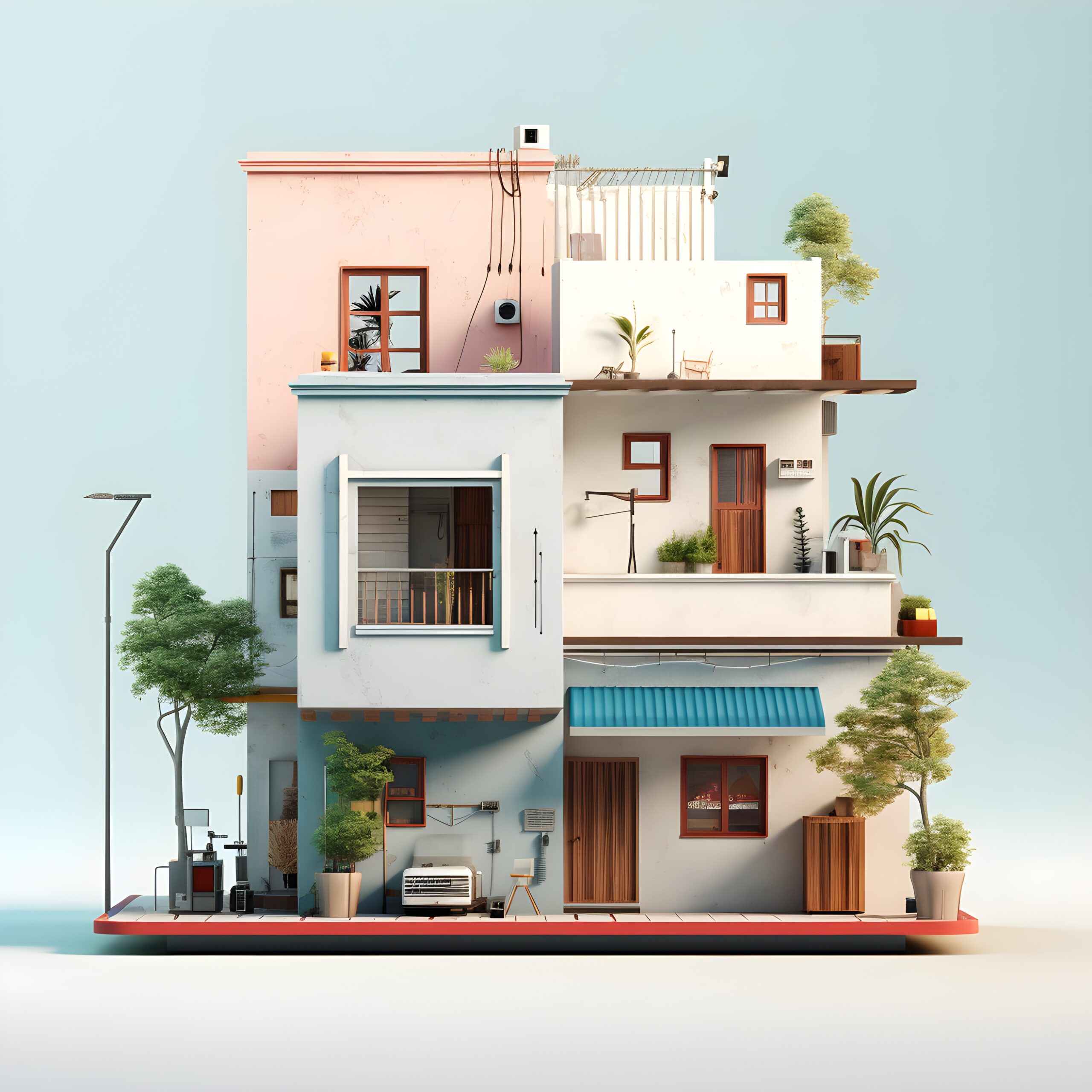 3d-view-house-model